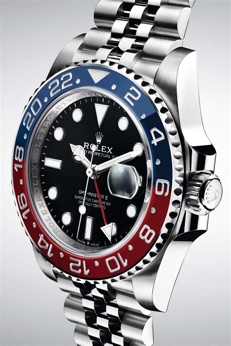 rolex gmt master 2 pepsi stahl 2018|rolex gmt master 2 size.